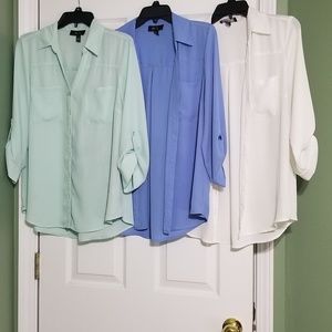3 beautiful blouse size XL